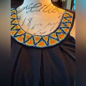 1955 vintage large brand! Beautiful beading!